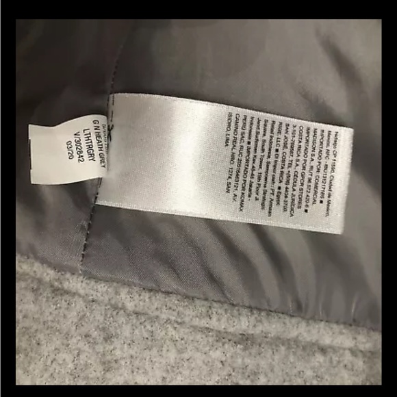 Old Navy Toddler Hooded Winter Coat jacket 18-24 months Zip Button Front Gray - Picture 7 of 10